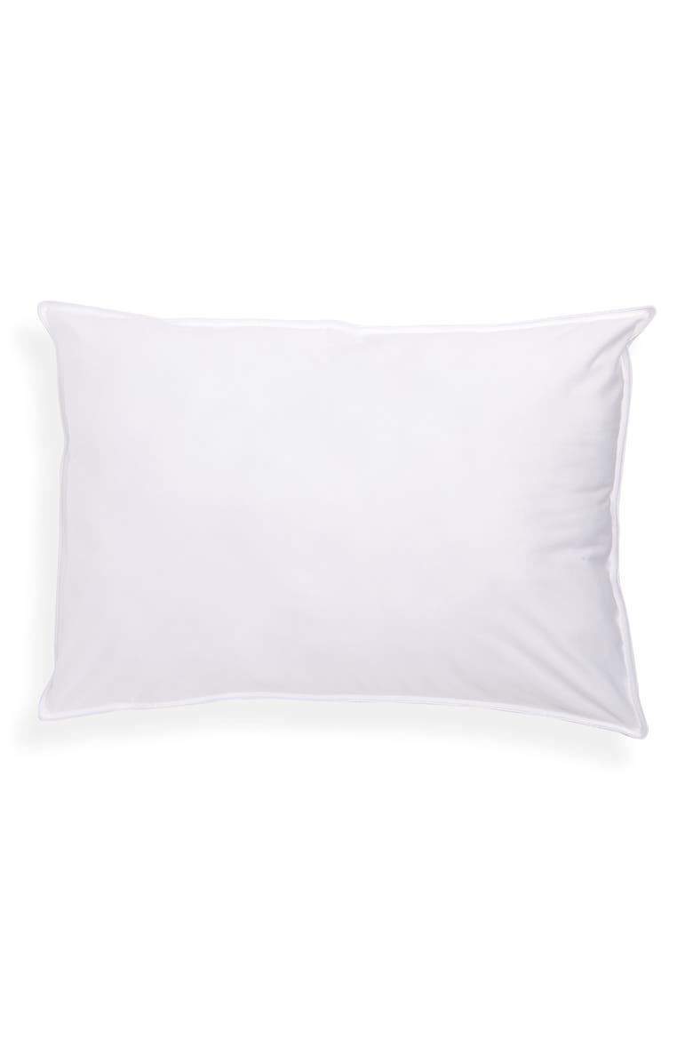 Black Series 300 Thread Count Medium Support PrimaLoft® Pillow, Main, color, WHITE