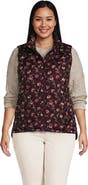 Lands' End Plus Size FeatherFree Quilted Insulated Vest