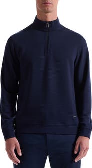 Bugatchi Quarter Zip Top