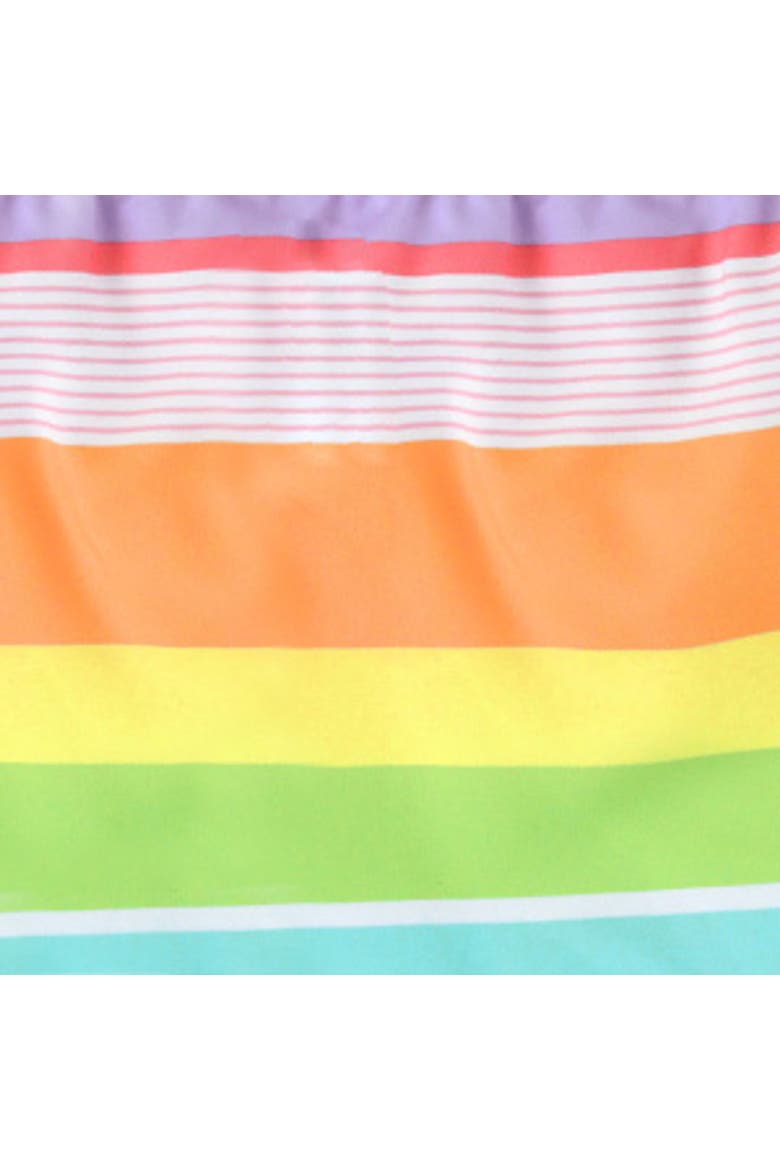 Baby Boys UPF50+ Swim Trunks, Alternate, color, Island Rainbow Multi-Stripe