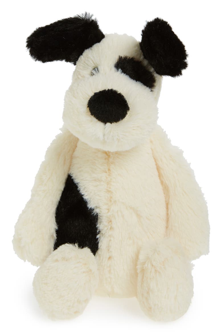 'Small Bashful Puppy' Stuffed Animal, Main, color, CREAM