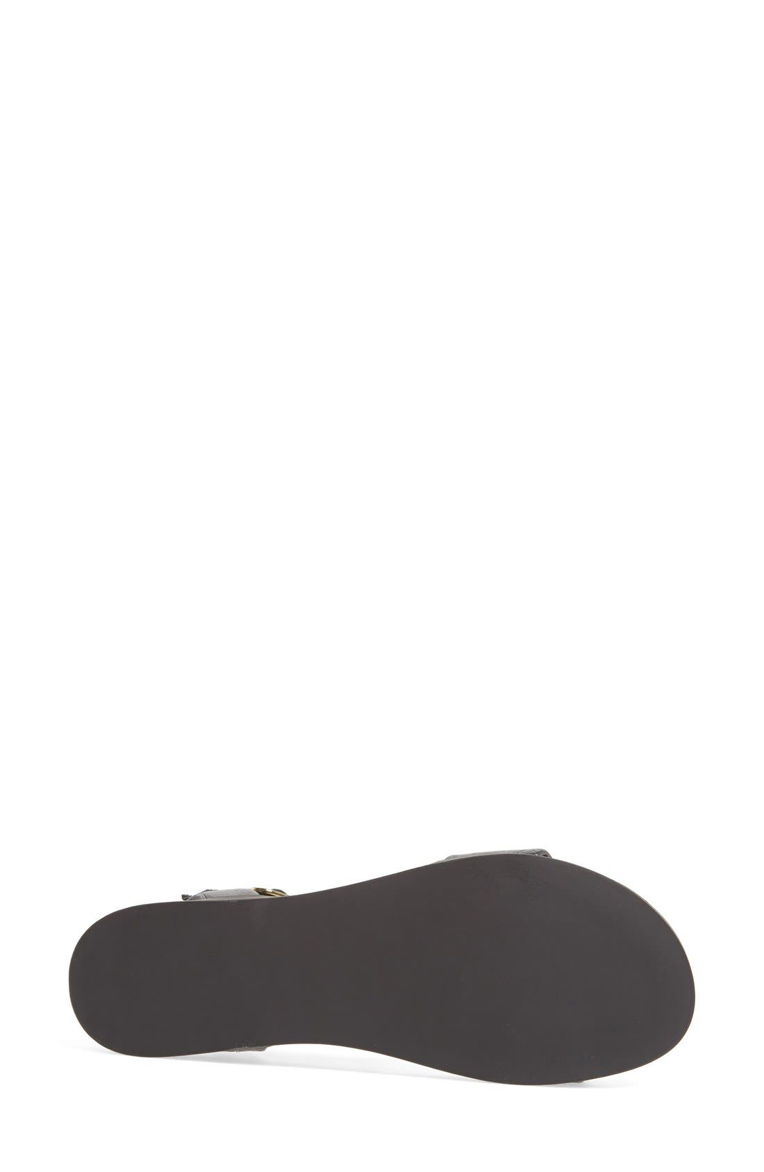 Steven New York Steven by Steve Madden 'Karli' Leather Sandal, Alternate, color, 