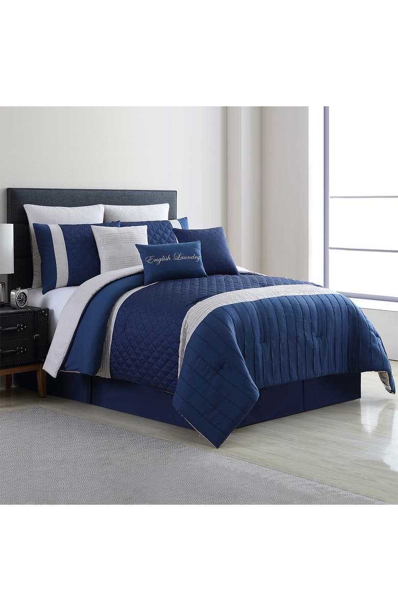 Modern Threads Logan 9-Piece Embellished Comforter Set, Alternate, color, 