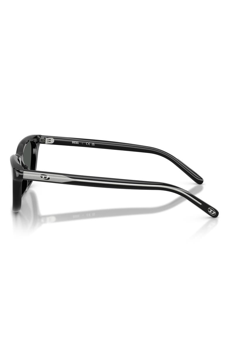 DIESEL<sup>®</sup> 52mm Cat Eye Sunglasses, Alternate, color, 