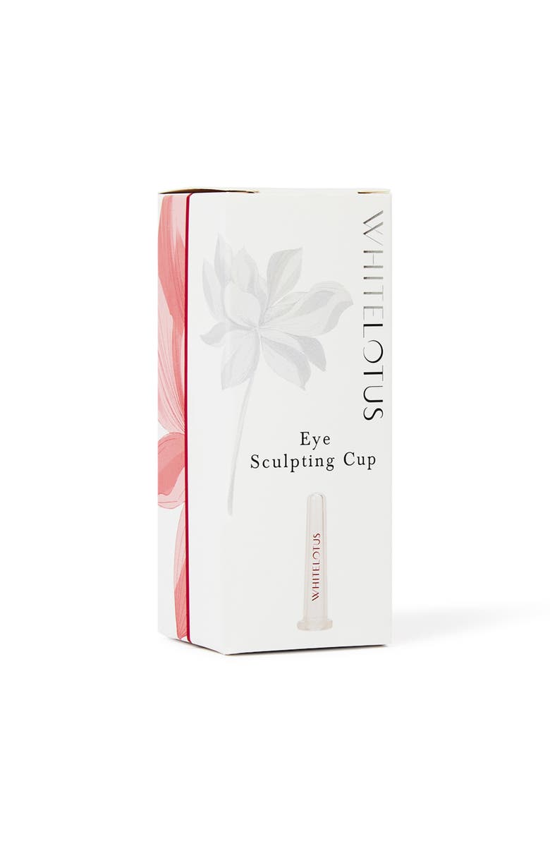 White Lotus Beauty Eye Sculpting Cup, Alternate, color, Clear