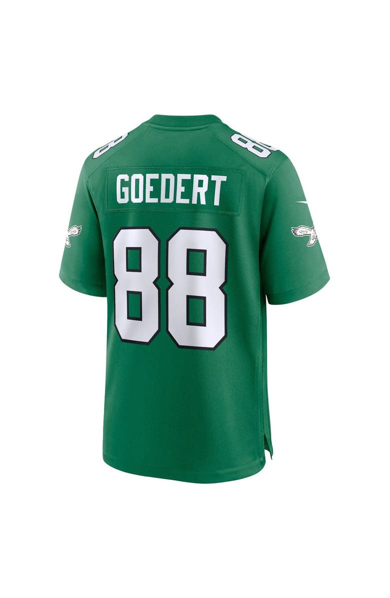 Nike Youth Nike Dallas Goedert Kelly Green Philadelphia Eagles Game Jersey, Alternate, color,