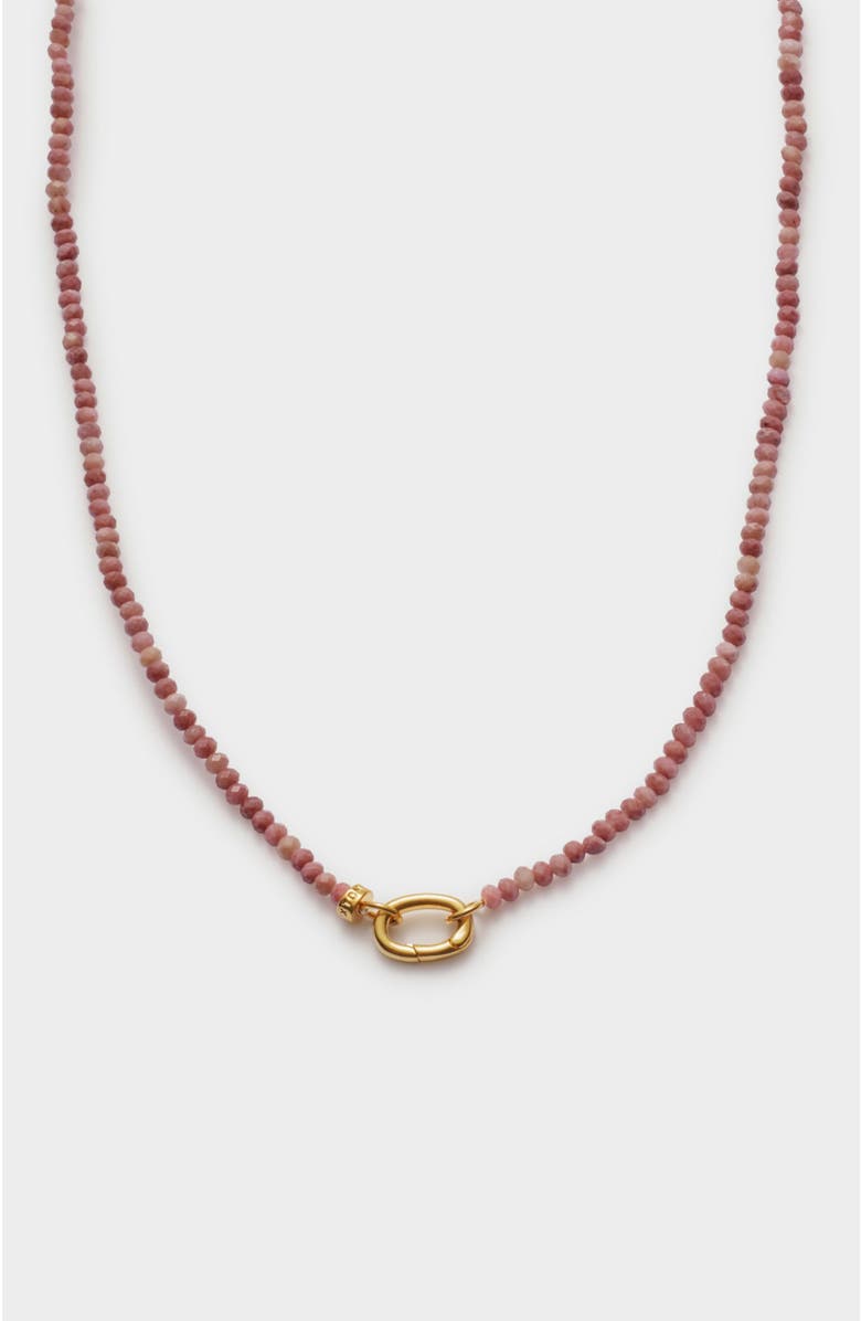 Katie Loxton Rhodochrosite Necklace, Main, color, 