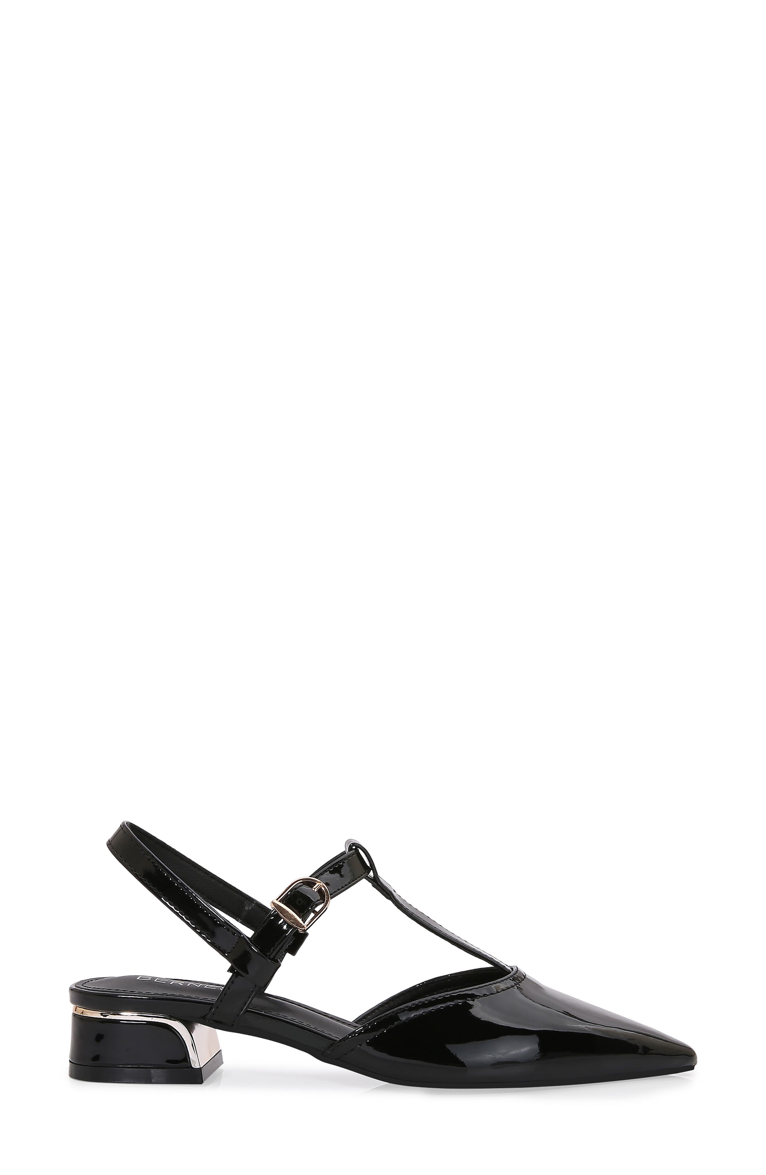 BERNESS Cristian T-Strap Pump, Alternate, color, Black