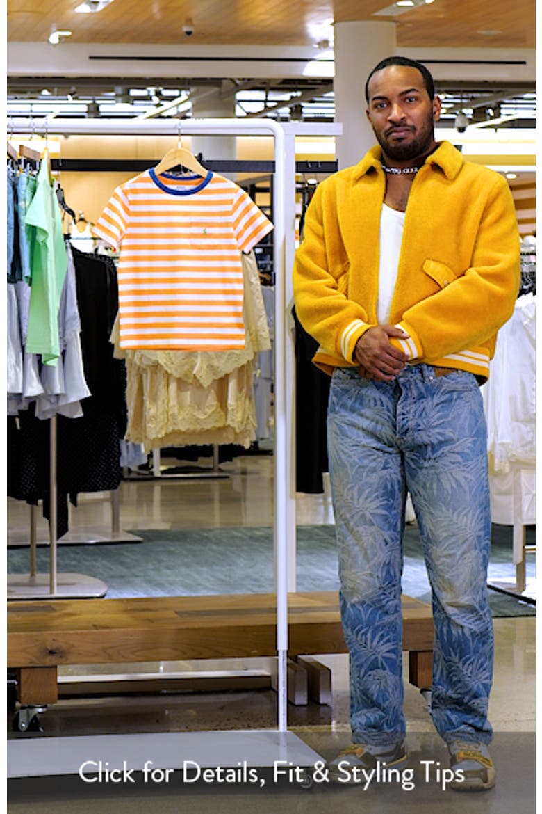 Kids' Stripe Cotton Pocket T-Shirt video