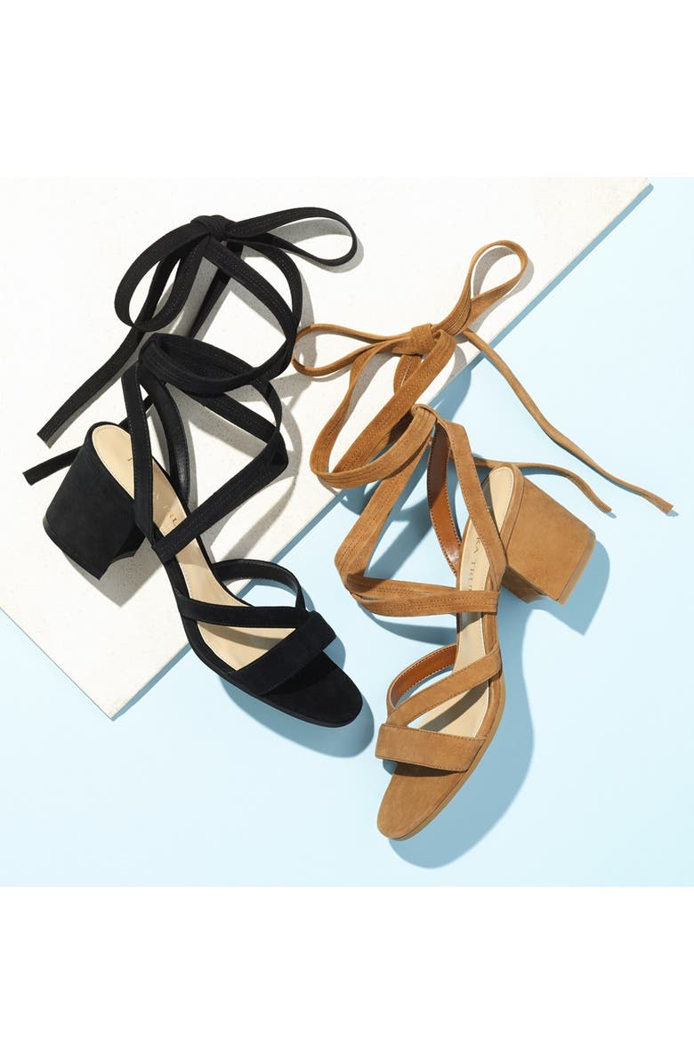 Ivanka Trump 'Ellyn' Lace-Up Sandal, Alternate, color,