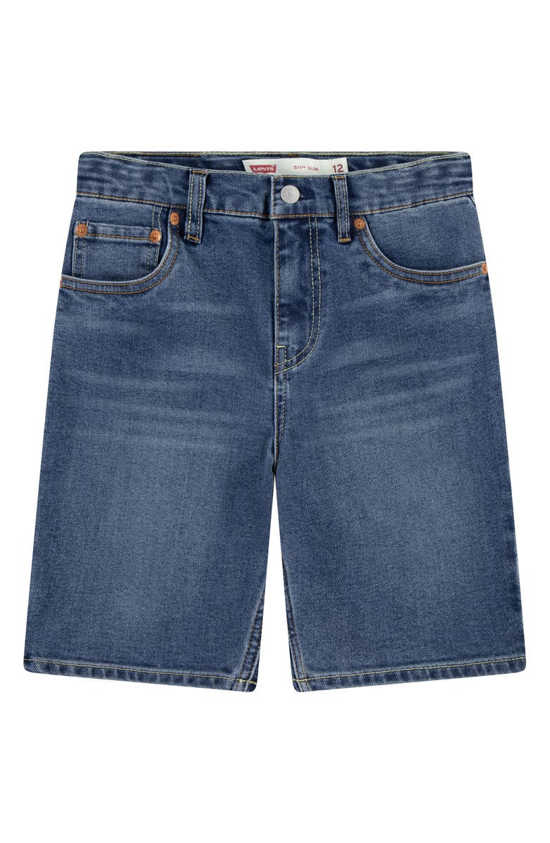 Levi's Kids' 511 Slim Fit Denim Shorts, Main, color, 