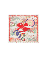 Fable England Freya Narrative Square Scarf