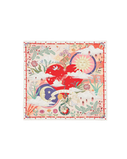 Fable England Freya Narrative Square Scarf