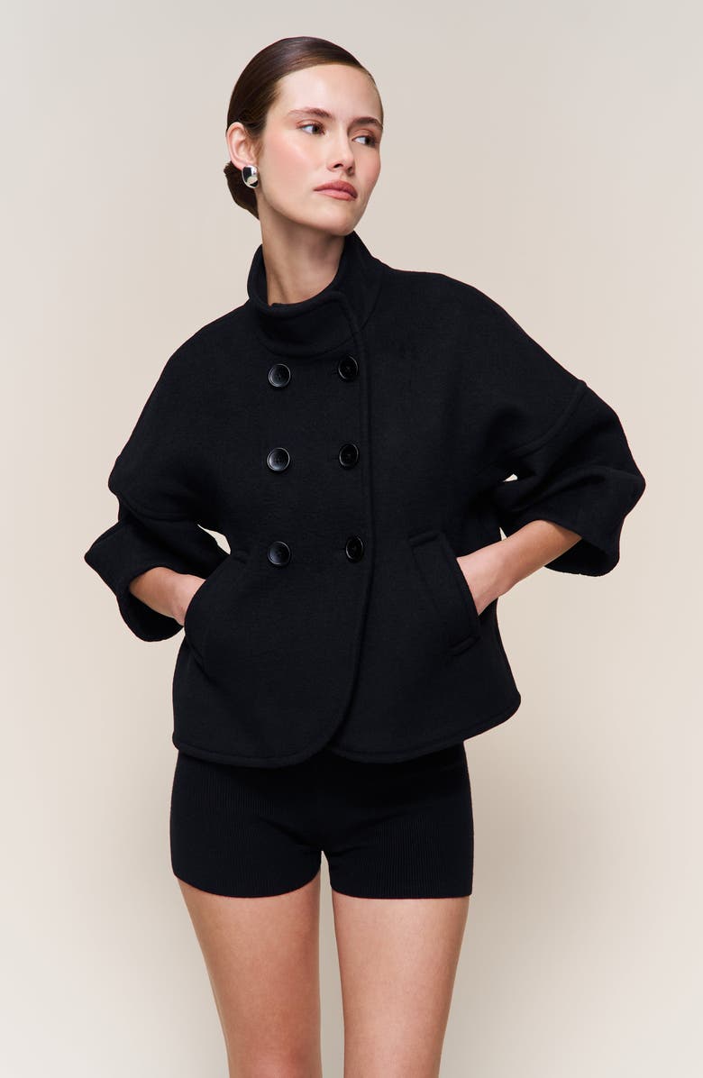 Guizio Le Petite Jacket, Alternate, color, Black