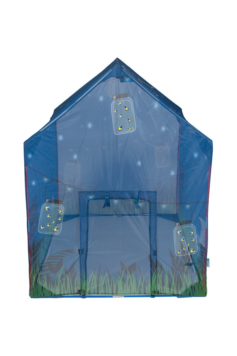Glow in the Dark Firefly House Play Tent, Alternate, color, BLUE