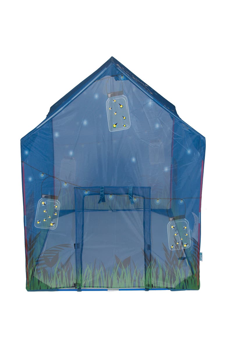 Pacific Play Tents Glow in the Dark Firefly House Play Tent, Alternate, color, Blue