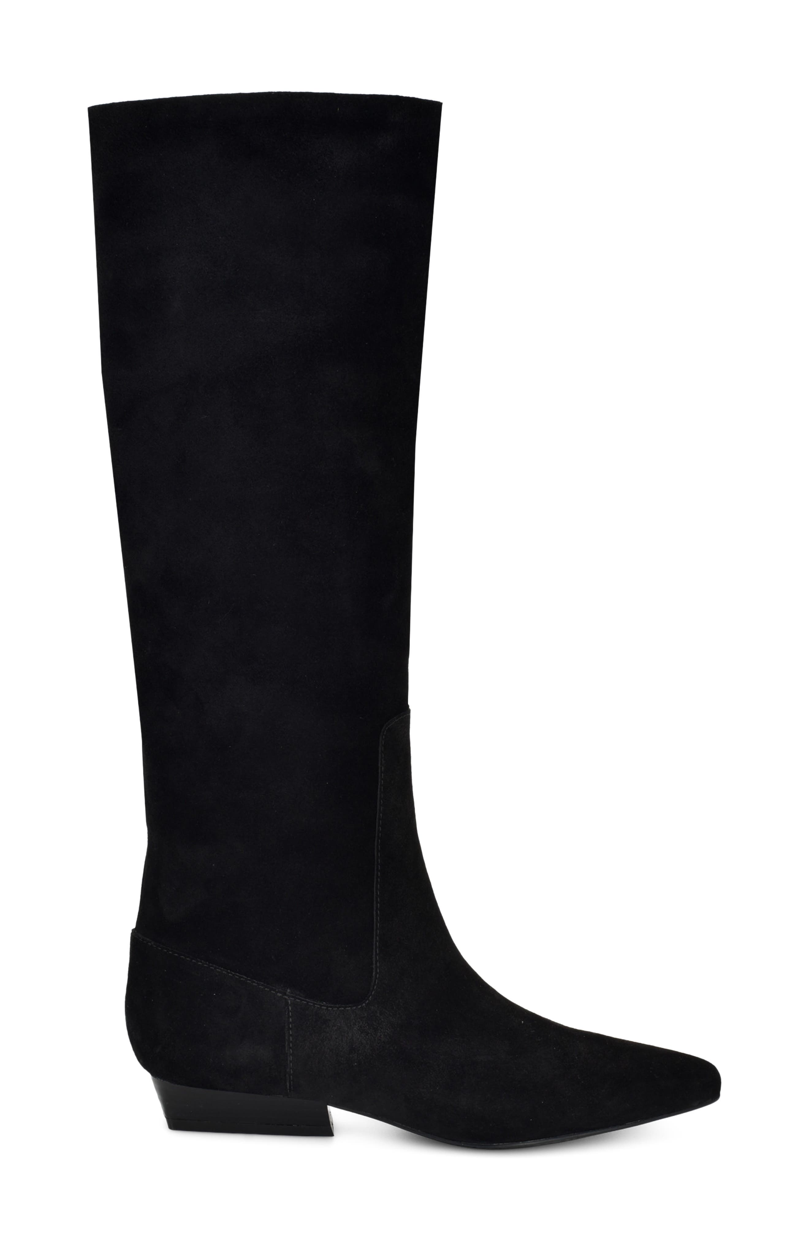 Morisa Knee High Boot, Alternate, color, BLACK
