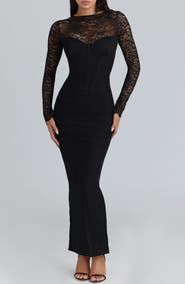 HOUSE OF CB Shiloh Long Sleeve Body-Con Dress