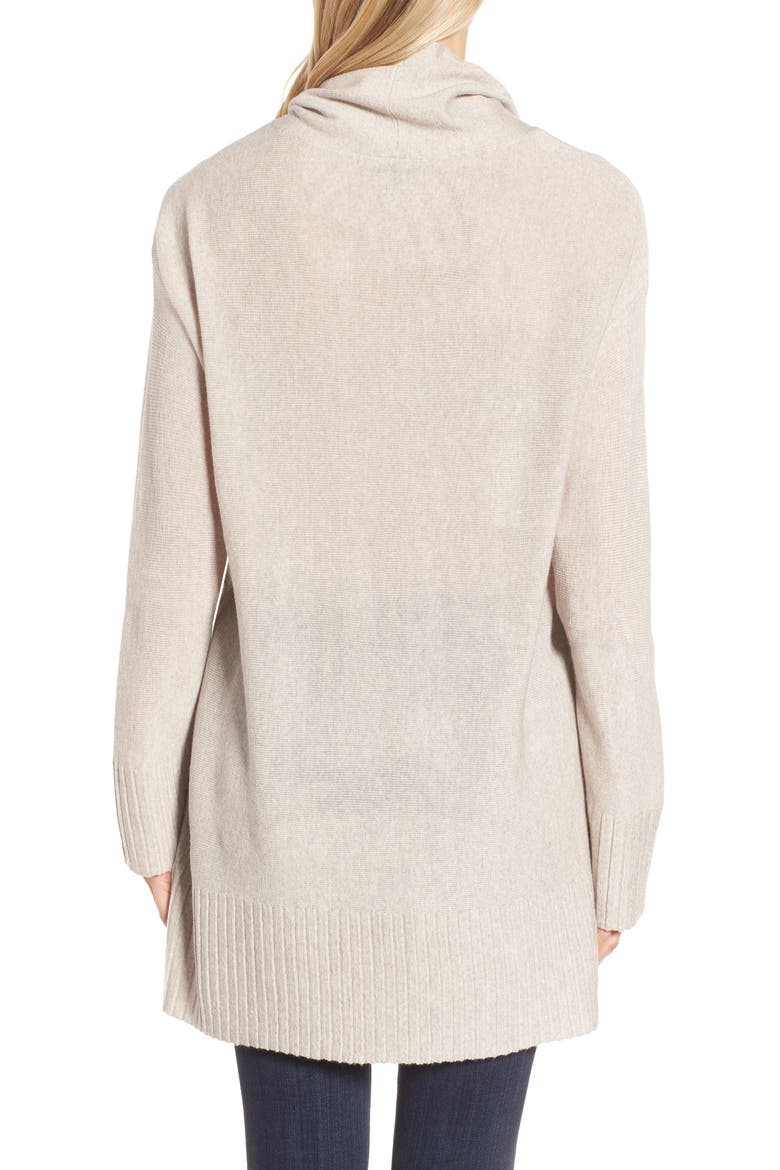 Merino Wool Tunic Sweater, Alternate, color, MAPLE OAT