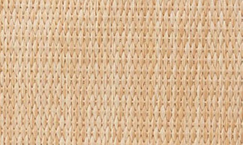 Hobo Sheila Straw & Leather Crossbody Bag In Natural Straw
