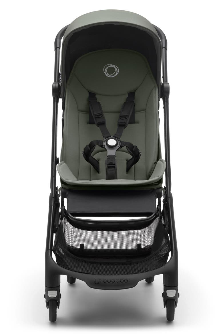 Butterfly Stroller, Alternate, color, BLACK/ FOREST GREEN