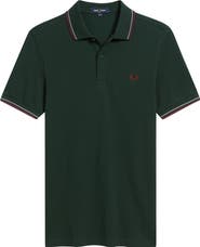 Fred Perry Extra Trim Fit Twin Tipped Piqué Polo