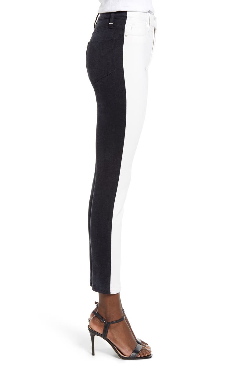 Hudson Jeans Barbara - Vice Versa High Waist Ankle Super Skinny Jeans, Alternate, color, 