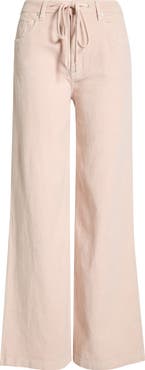 BLANKNYC Low Rise Cotton & Linen Pants
