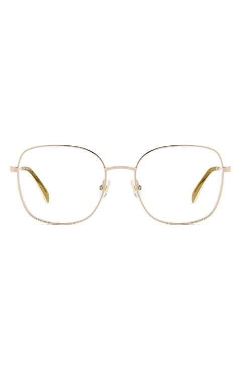 josee 53mm square reading glasses