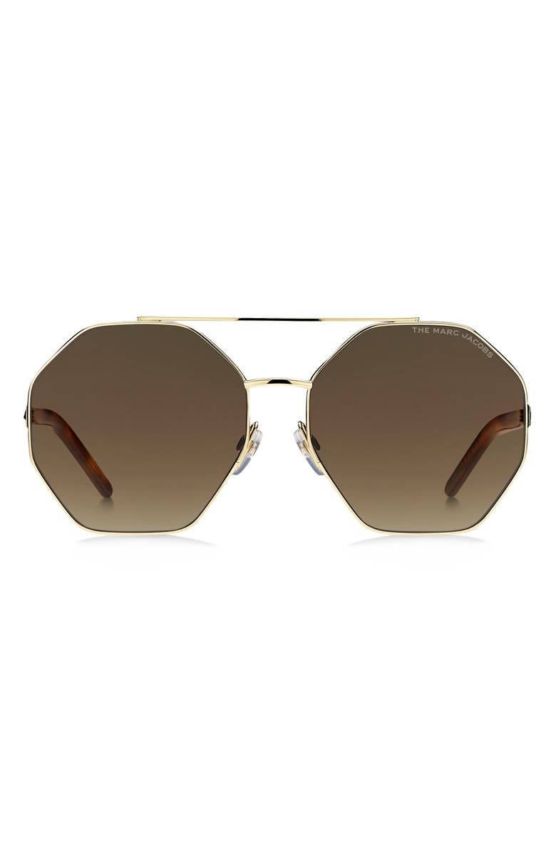 Marc Jacobs 60mm Round Sunglasses, Main, color,