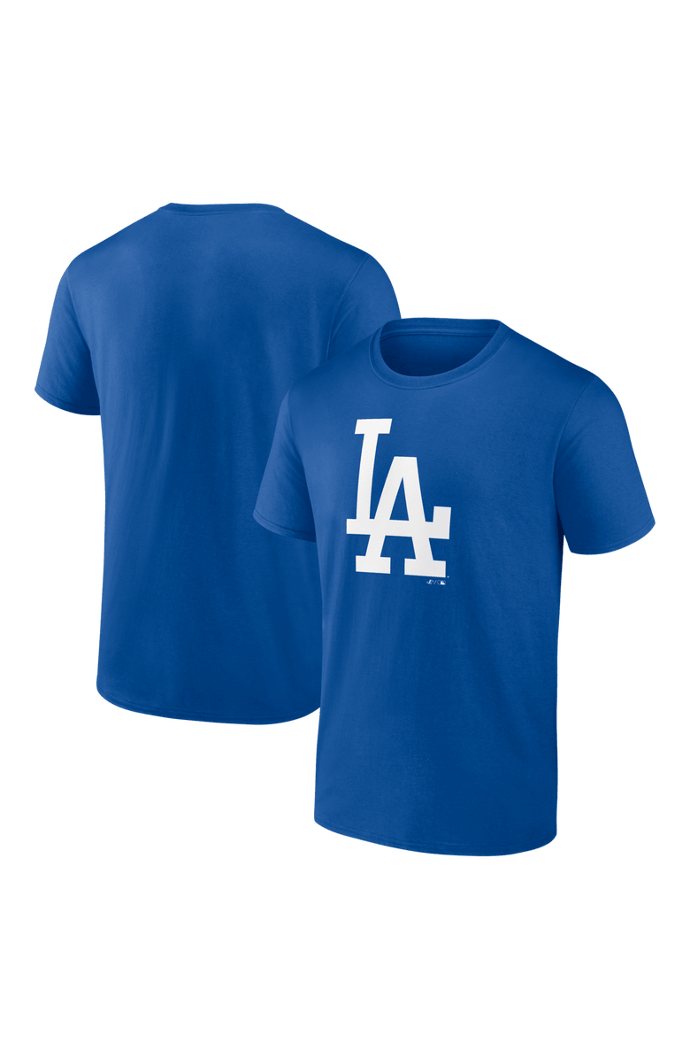 Logo Athletic Men's Logo Athletic Royal Los Angeles Dodgers Official Logo T-Shirt, Main, color, Royal