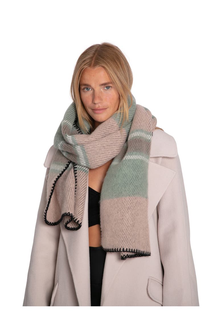 Wild Flower Scarf, Main, color, Blush Multi