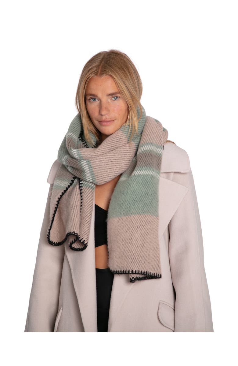 Belle & Bloom Wild Flower Scarf, Main, color, Blush Multi