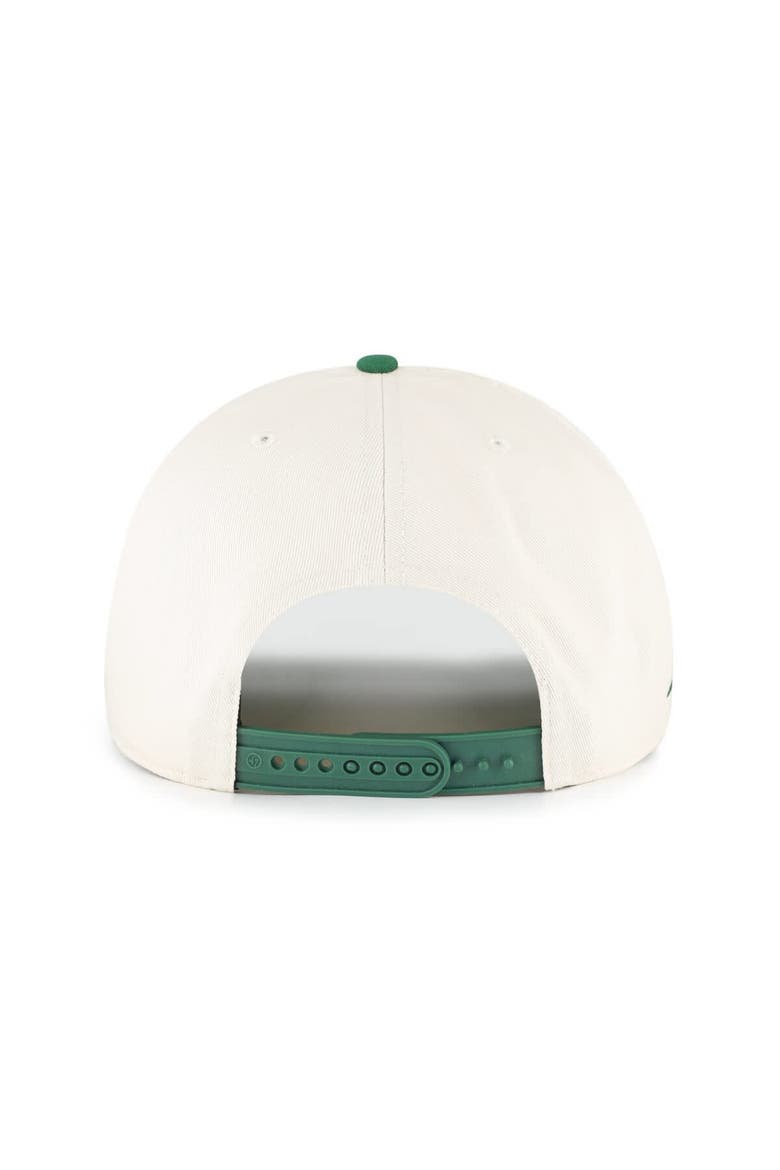 Men's '47  Natural New York Jets Frame Out Two Tone Hitch Adjustable Hat, Alternate, color, Natural