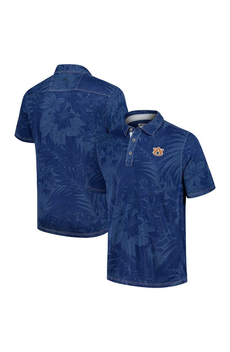 Tommy Bahama Men's Tommy Bahama Navy Auburn Tigers Big & Tall Sport Santiago Paradise Polo, Alternate, color, Navy