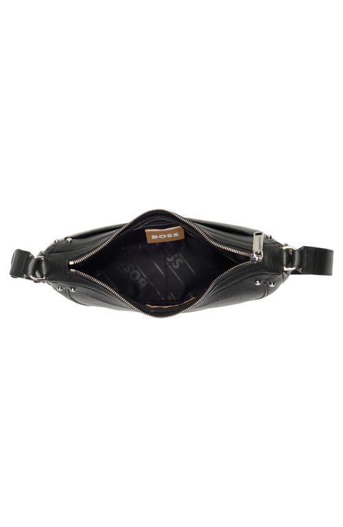 Hugo Boss Boss Ivy Hobo Bag In Black