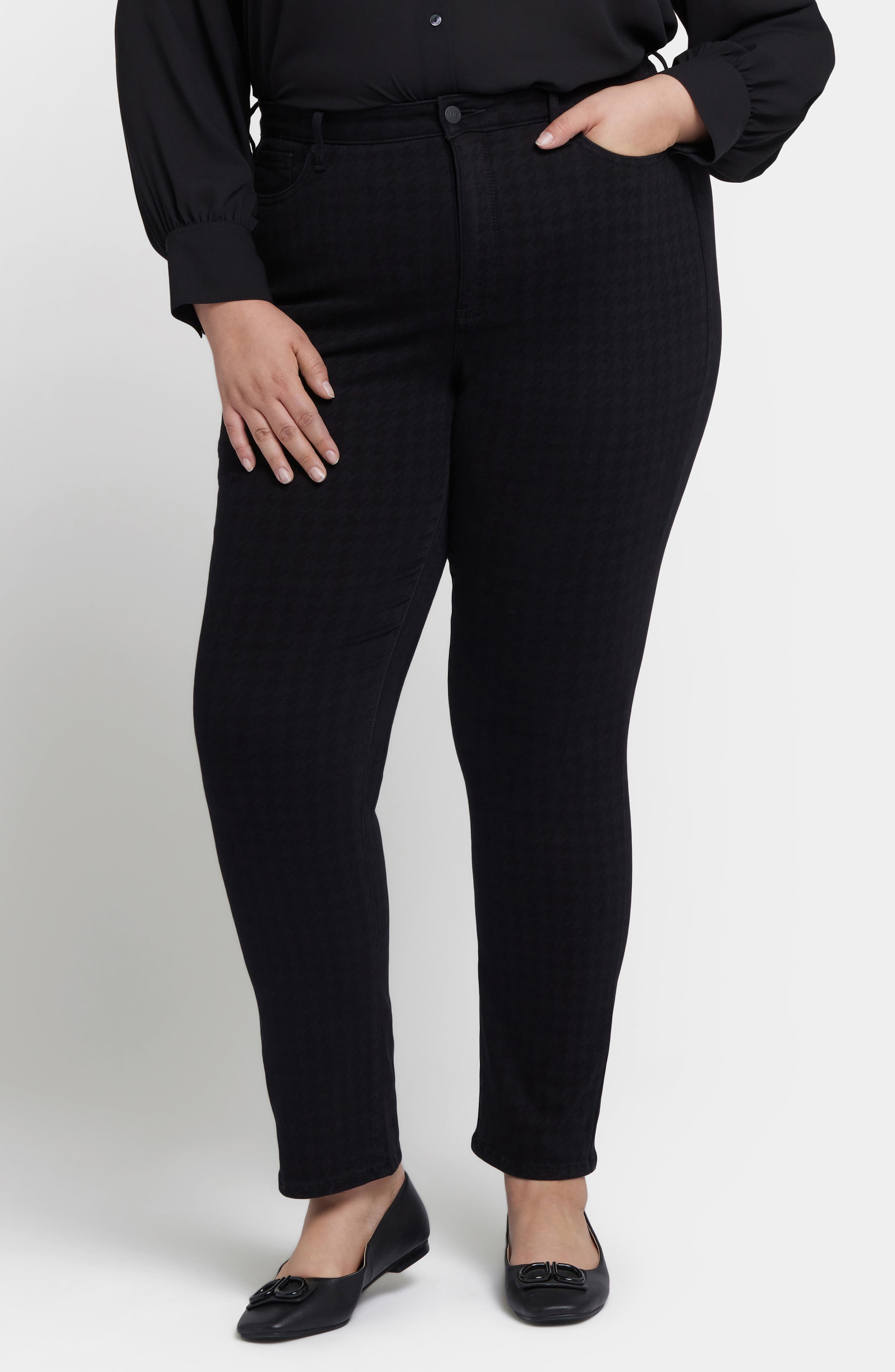 HOUNDSTOOTH LUXE BURNOUT