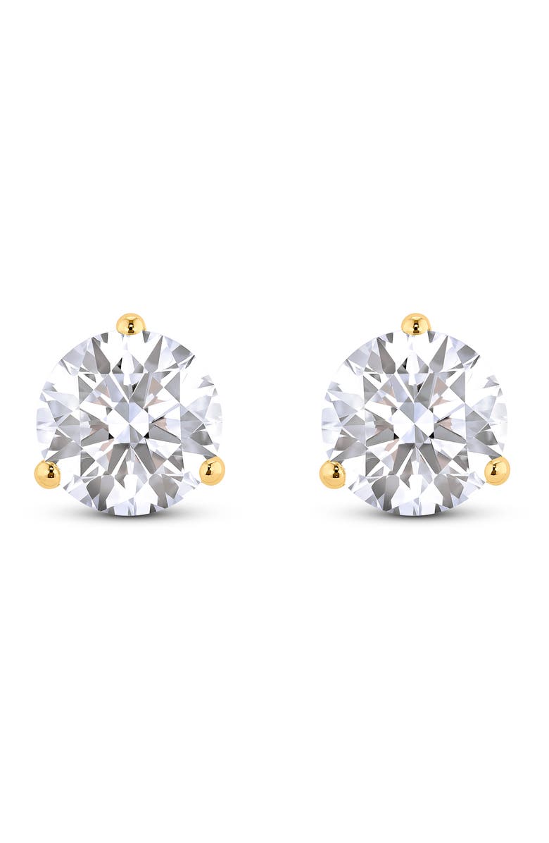 LIGHTBOX Round Lab Grown Diamond Stud Earrings, Main, color, 