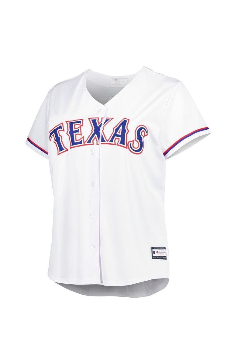 PROFILE Women's Corey Seager White Texas Rangers Plus Size Replica Player Jersey, Alternate, color,