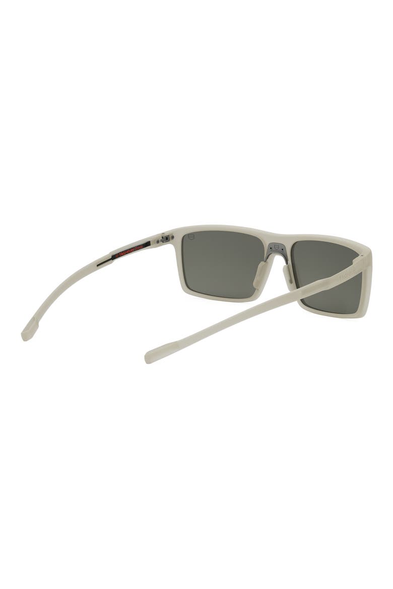 Bolide 57mm Rectangular Sunglasses, Alternate, color, GRYO/SMK
