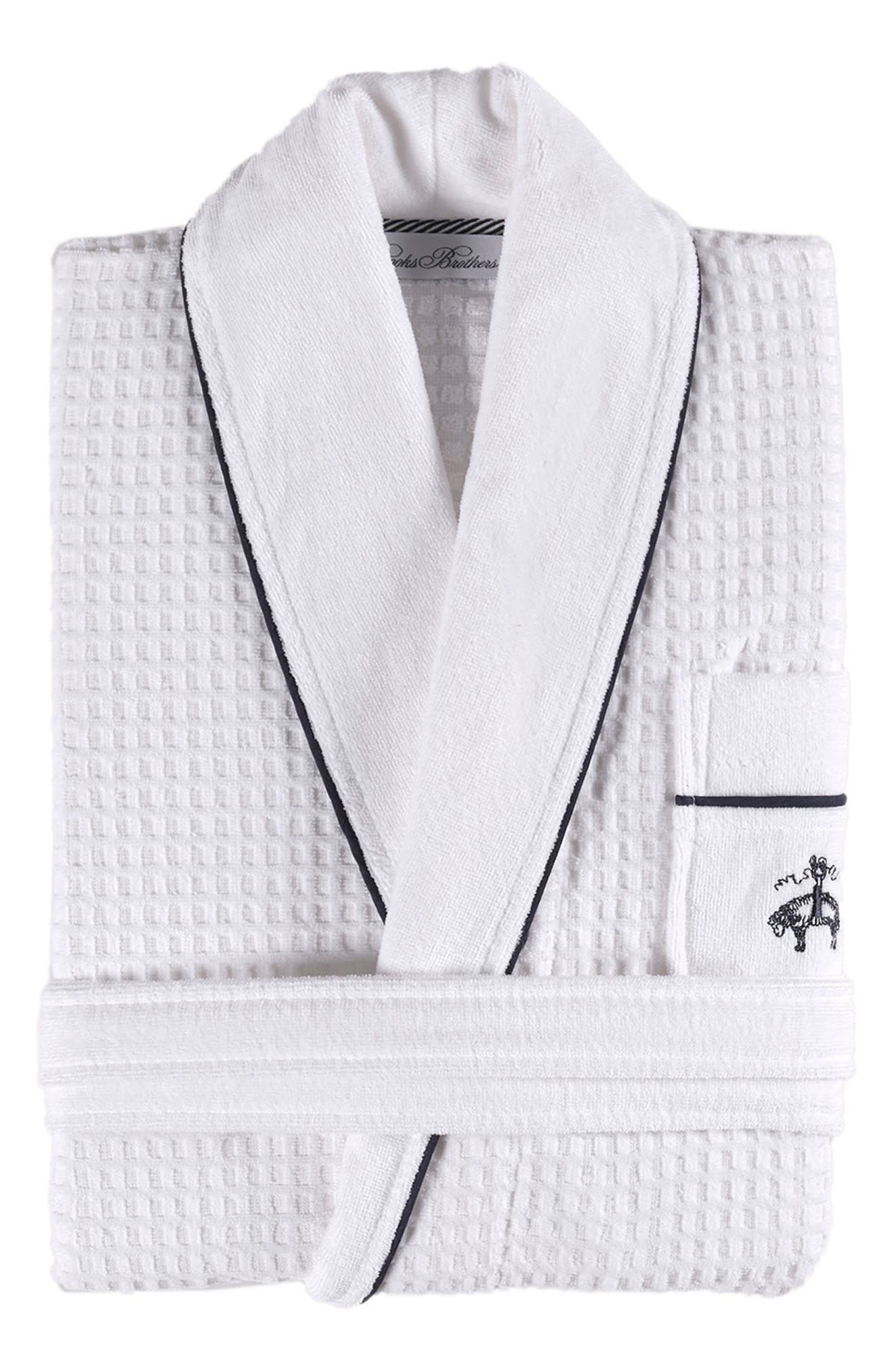 Cotton Waffle Terry Robe
