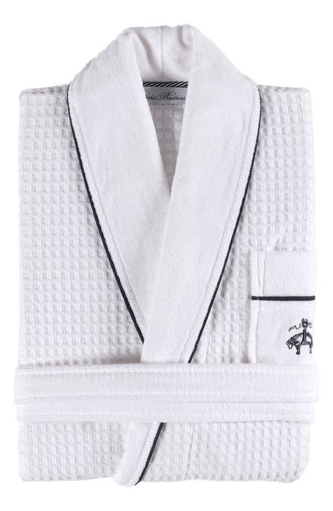 Cotton Waffle Terry Robe