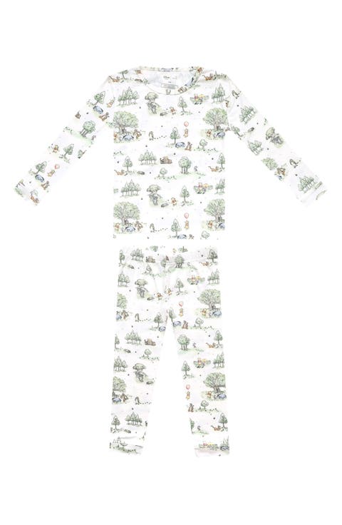 Hundred Acre Woods Fitted Two-Piece Pajamas (Baby)