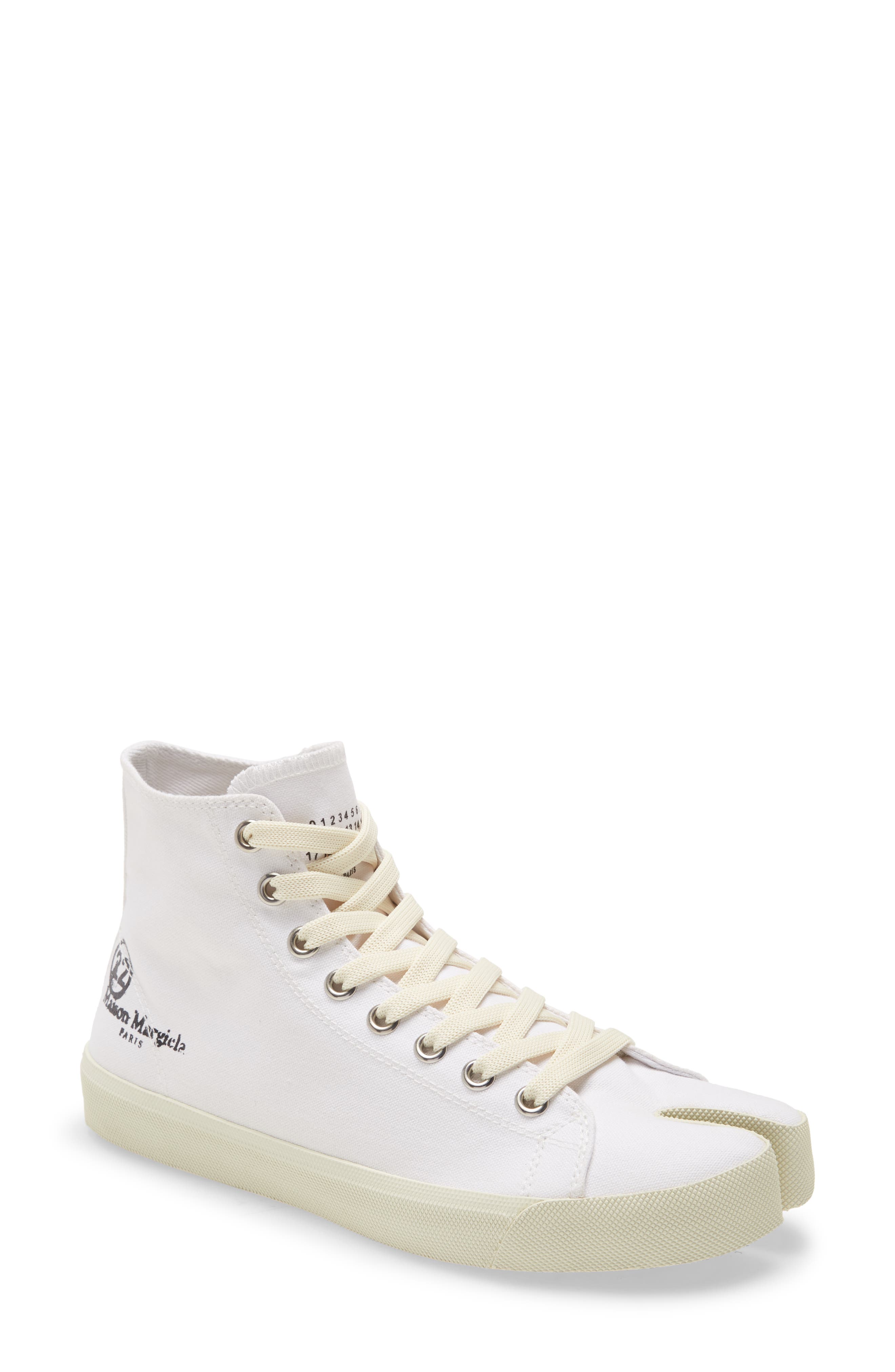 Maison Margiela Tabi High Top Sneaker, Main, color, 