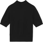 Reiss Aria Mock Neck Cotton & Wool Sweater