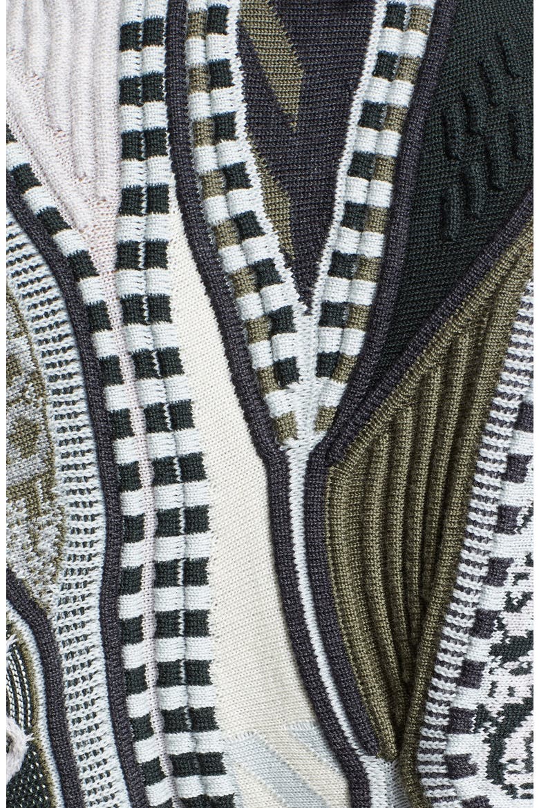 x Coogi Crop Sweater, Alternate, color, FLYNT GREEN