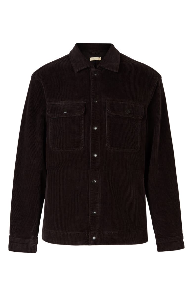 AllSaints Coronet Snap-Up Corduroy Jacket, Alternate, color, 