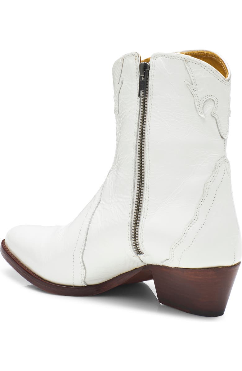 Free People New Frontier Western Bootie, Alternate, color, White