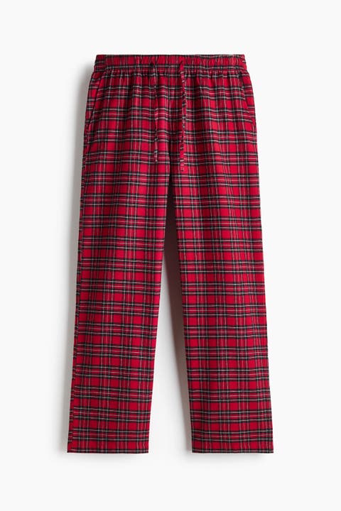 Relaxed-fit Flannel Pants