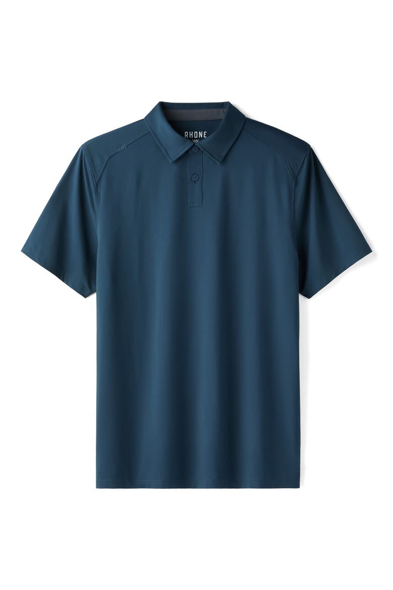 Commuter Polo, Alternate, color, DEEP SEA BLUE OXFORD